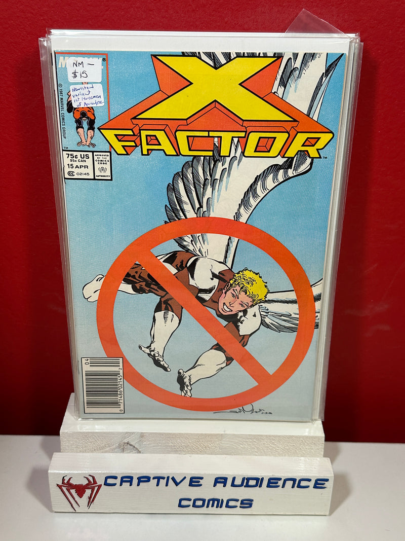 X-Factor, Vol. 1 #15 - Newsstand Variant - 1st Horseman of Apocalypse - NM-