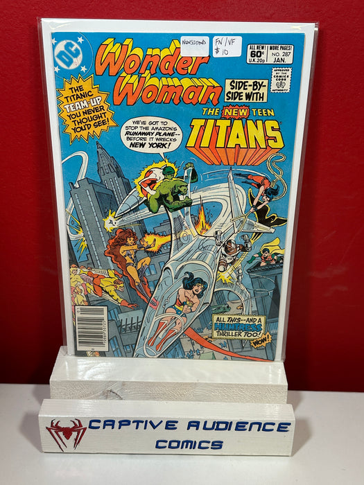 Wonder Woman, Vol. 1 #287 - Newsstand - FN/VF