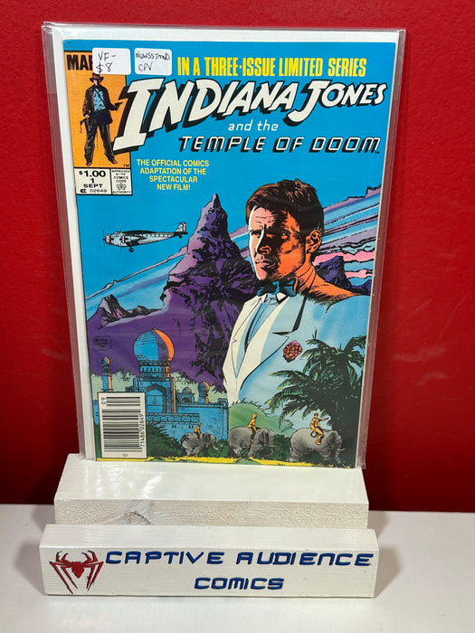 Indiana Jones and the Temple of Doom #1 - Newsstand CPV - VF-