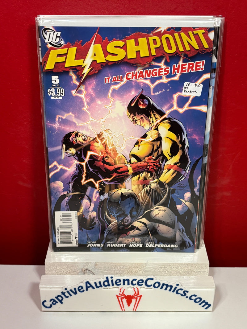 Flashpoint, Vol. 2 #5 - 1st Pandora - VF+