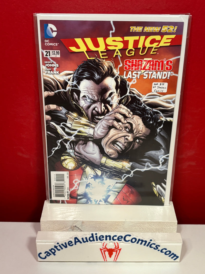 Justice League, Vol. 1 #21 - 1st Shazam Family - NM