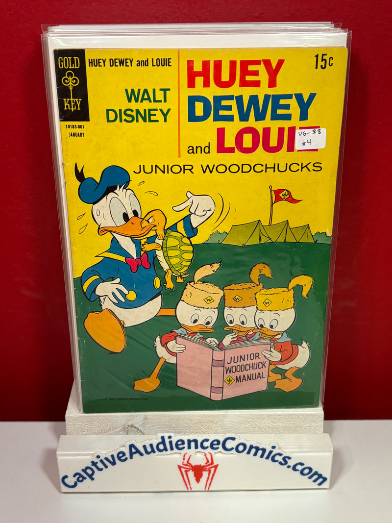 Huey Dewey and Louie #4 - VG-