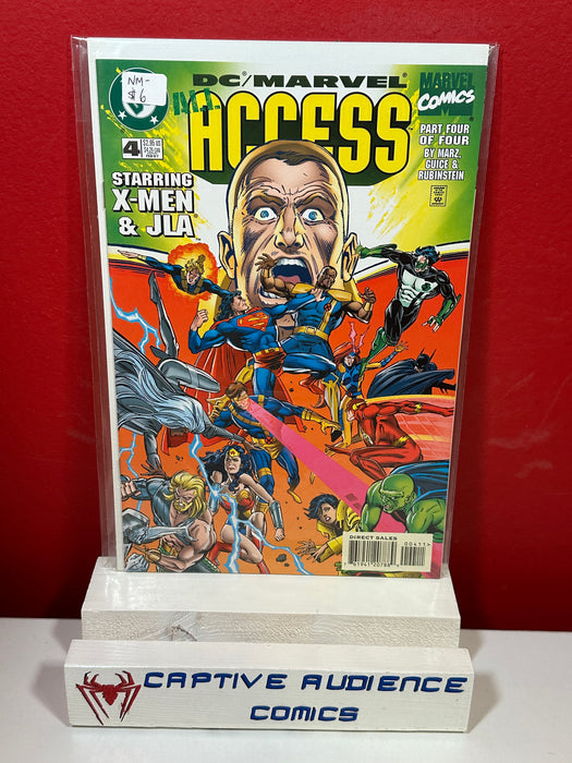 DC / Marvel: All Access #4 - NM-