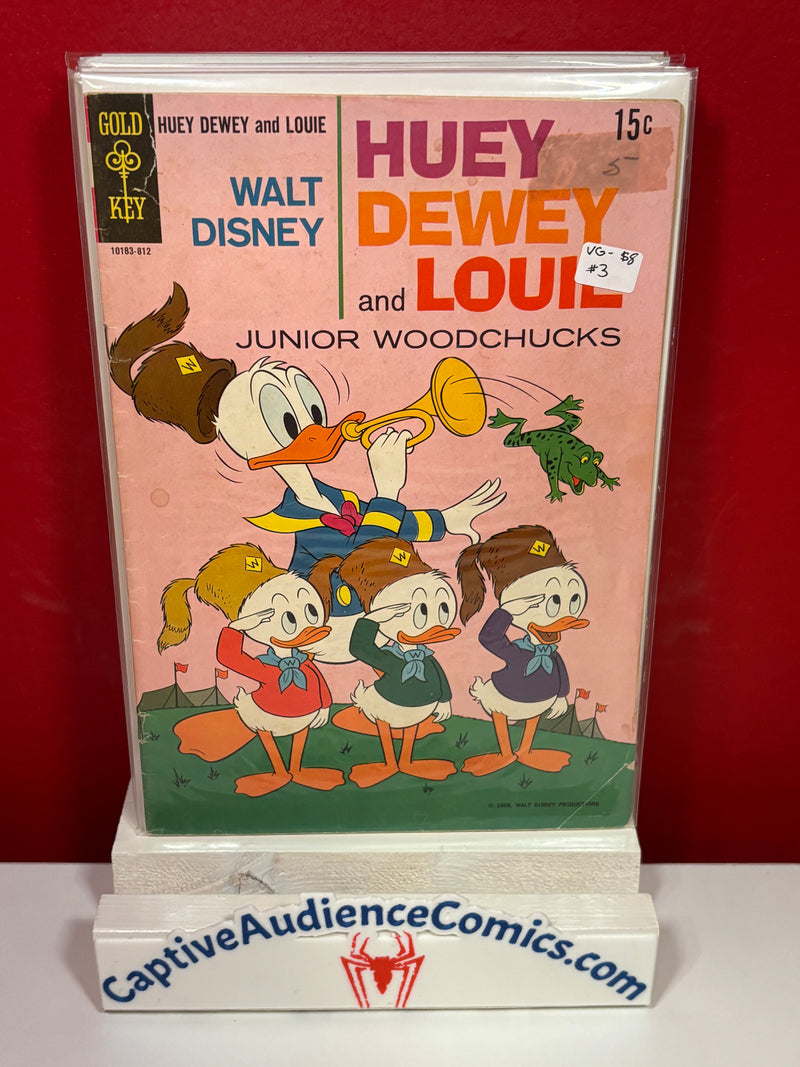 Huey Dewey and Louie #3 - VG-