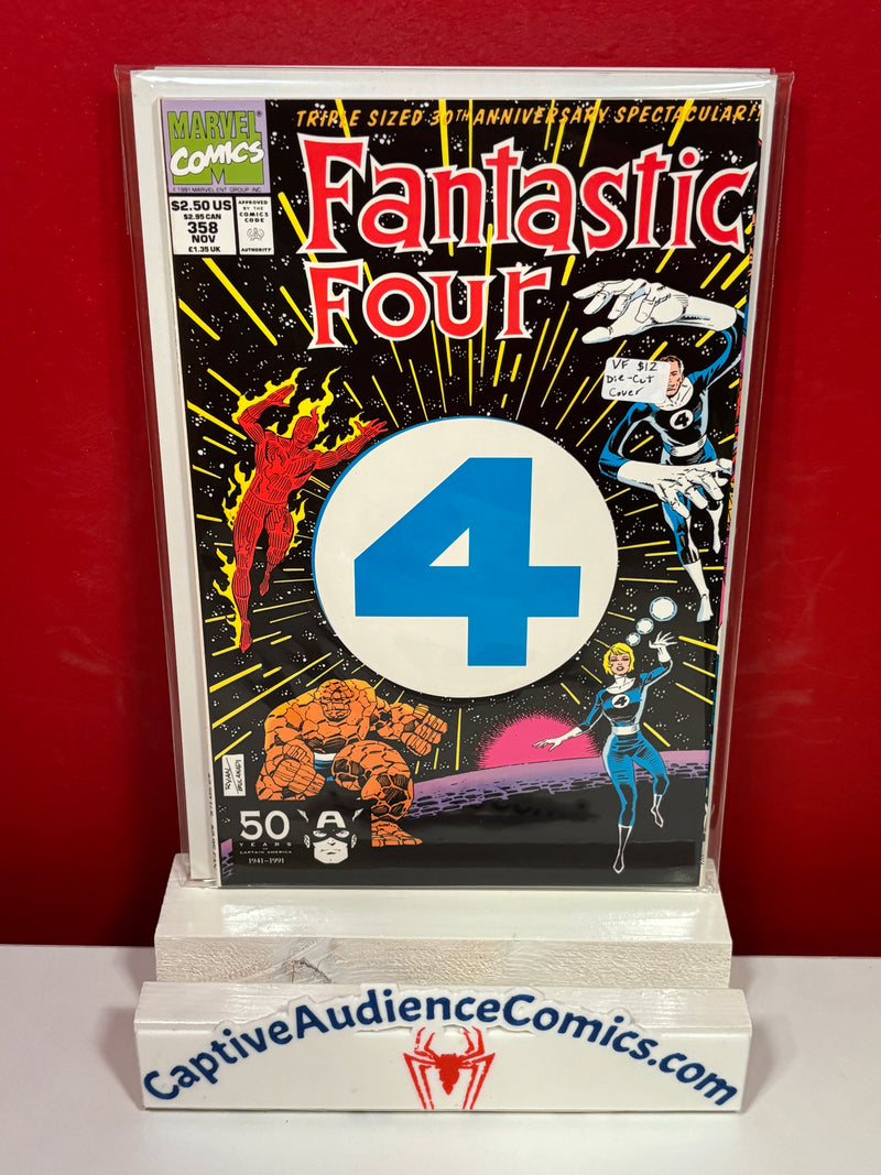 Fantastic Four, Vol. 1 #358 - Die-Cut Cover - VF