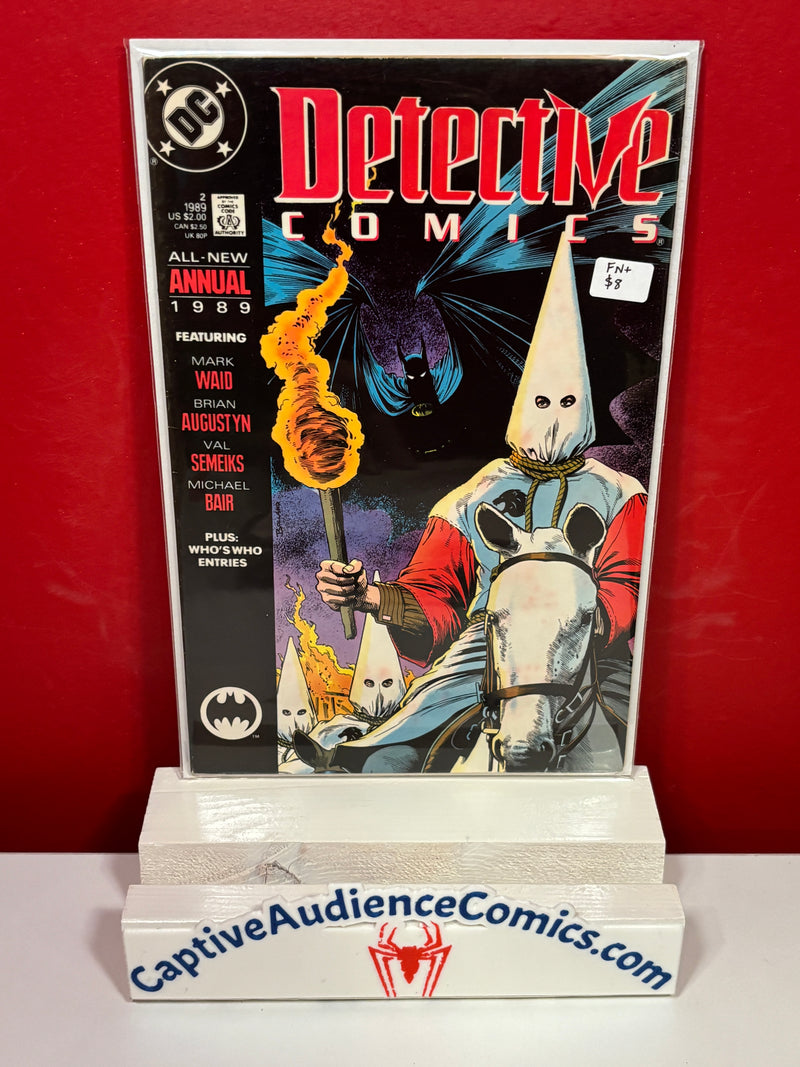 Detective Comics Annual, Vol. 1 #2 - FN+