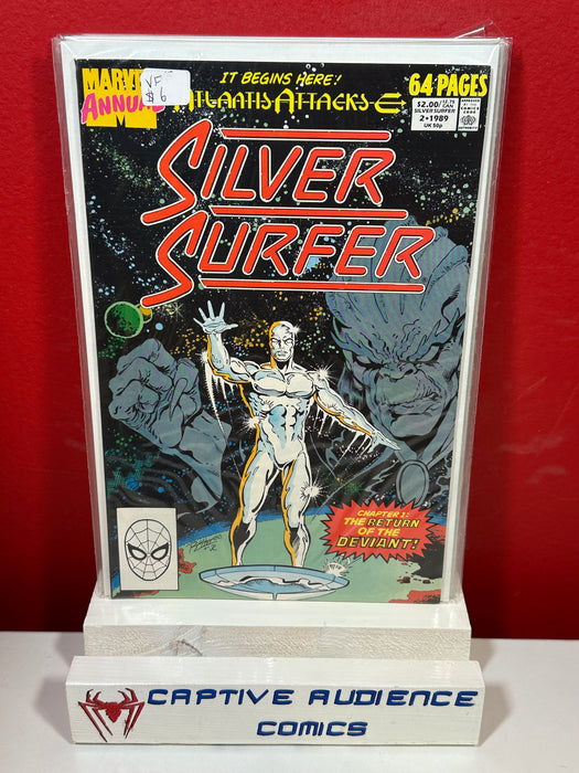 Silver Surfer Annual #2 - VF