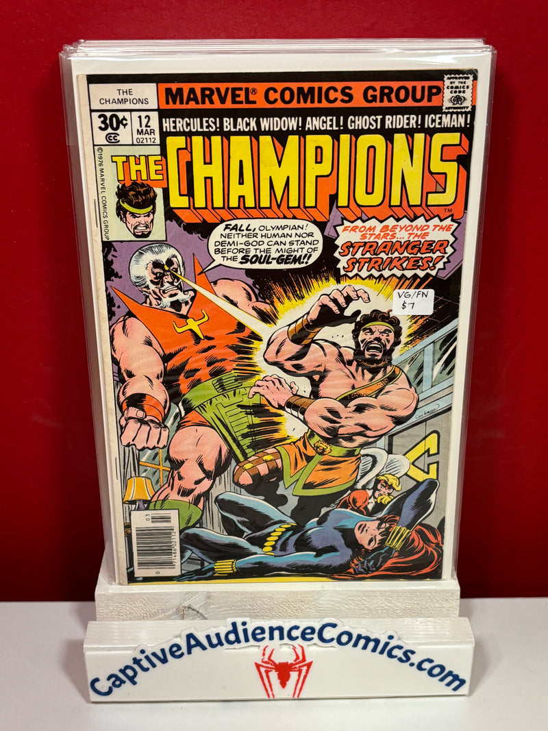 Champions, Vol. 1 #12 - VG/FN
