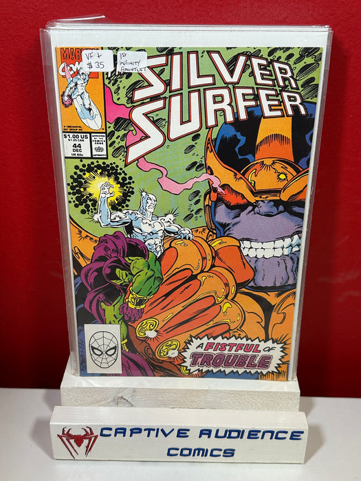Silver Surfer, Vol. 3 #81 - 1st Infinity Gauntlet - VF+