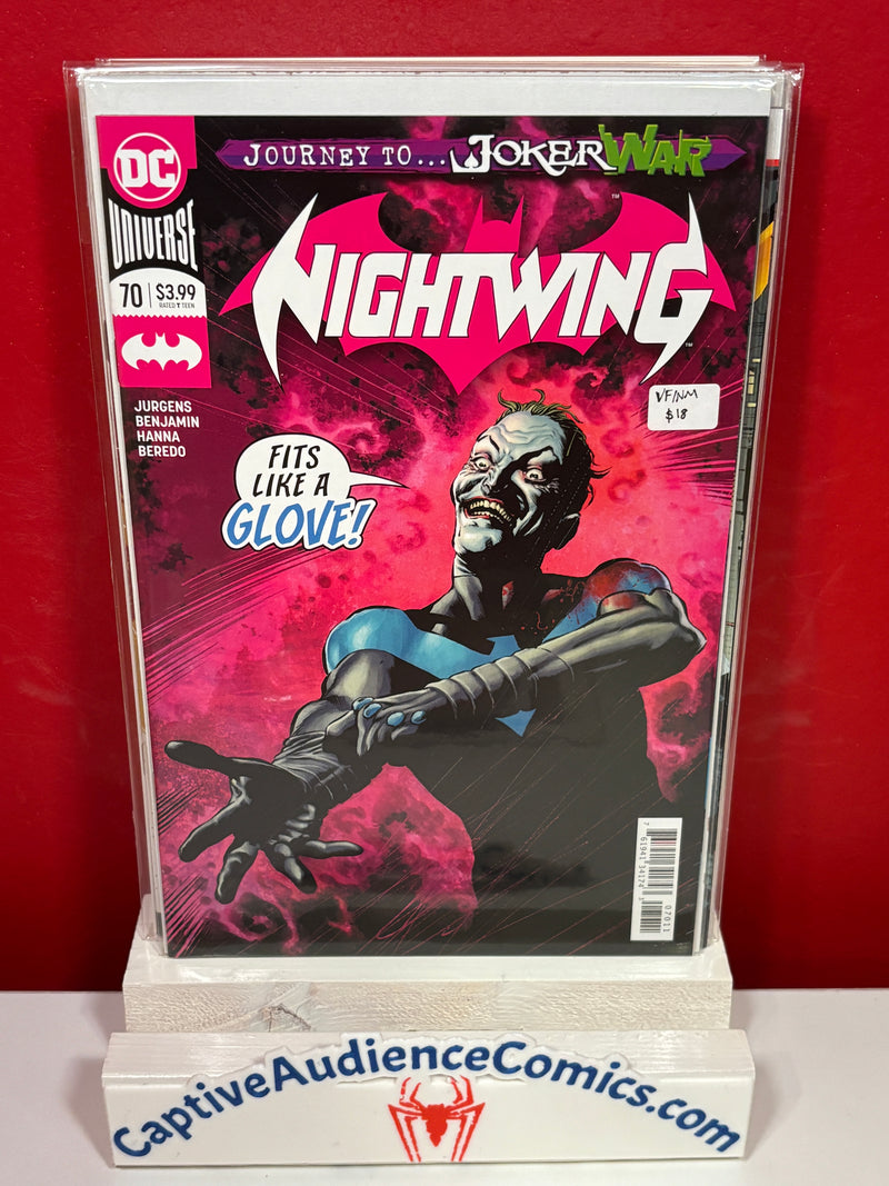 Nightwing, Vol. 3 #70 - VF/NM