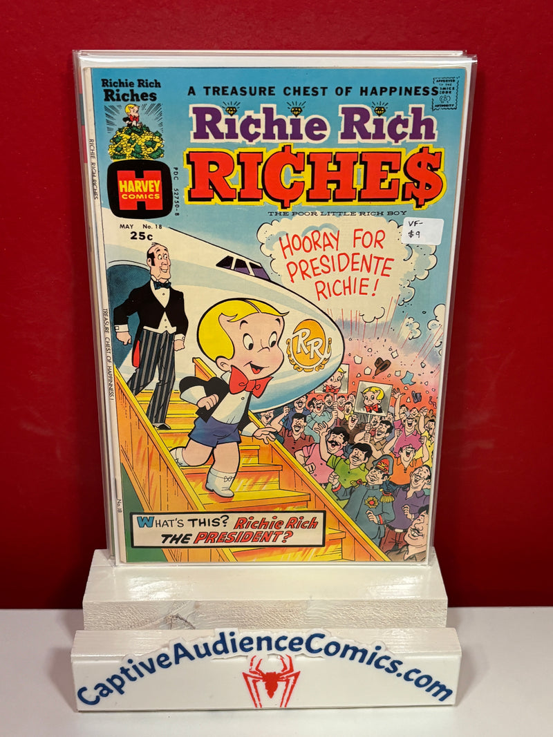 Richie Rich Riches #18 - VF-