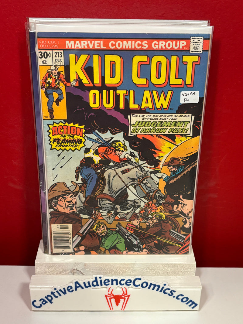Kid Colt Outlaw #213 - VG/FN