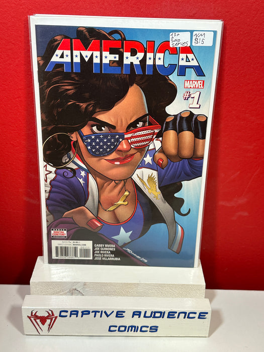 America #1 - 1st Solo Series - NM