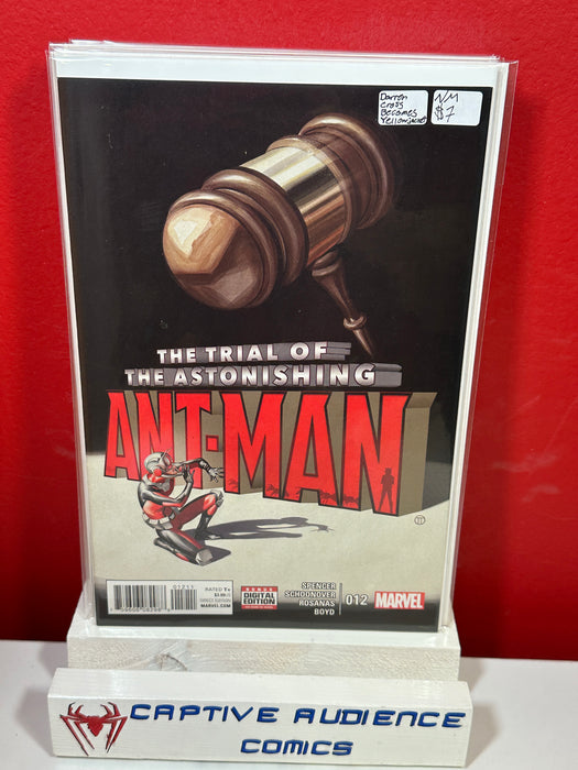 Astonishing Ant-Man, The Vol. 1 #12 - Darren Cross becomes Yellow Jacket - NM