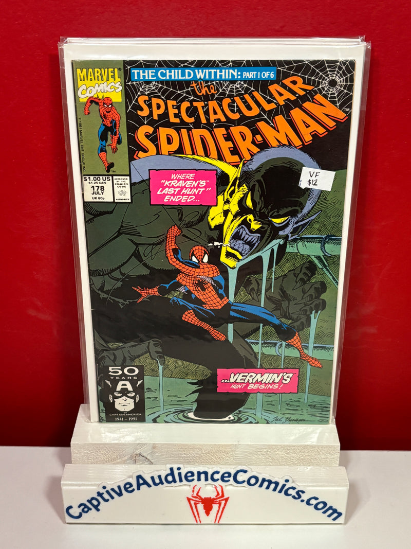 Spectacular Spider-Man, The Vol. 1 #178 - VF