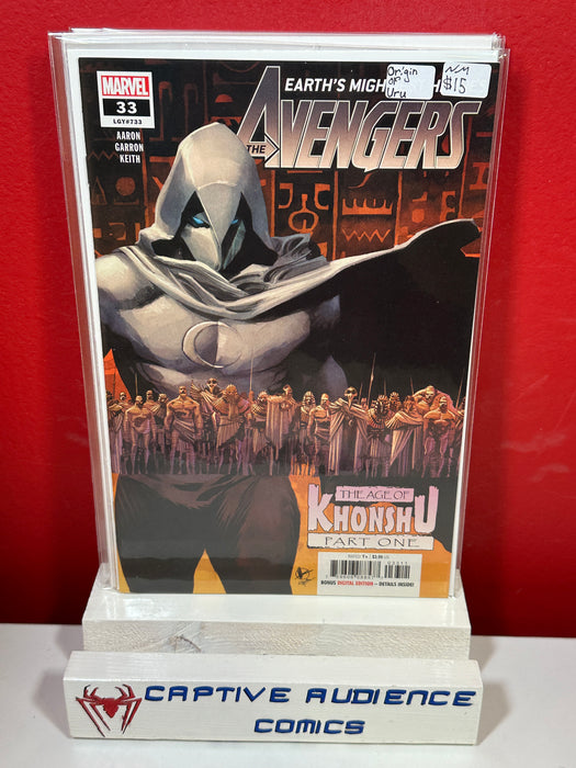 Avengers, Vol. 8 #33 - Origin of Uru - NM