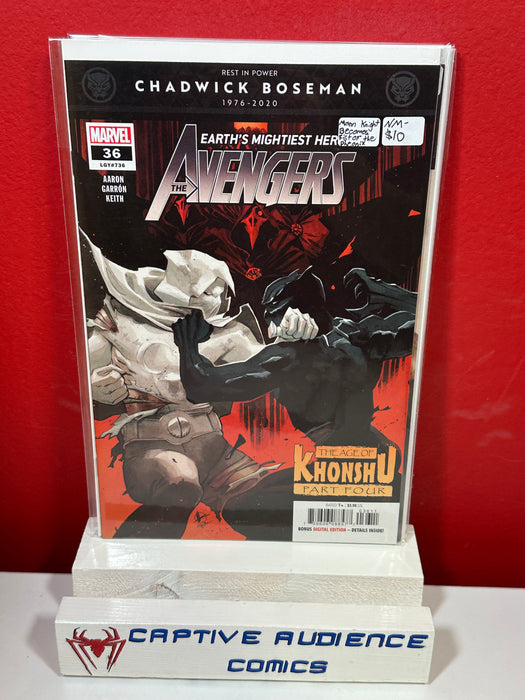 Avengers, Vol. 8 #36 - Moon Knight becomes Fist of the Pheonix - NM-