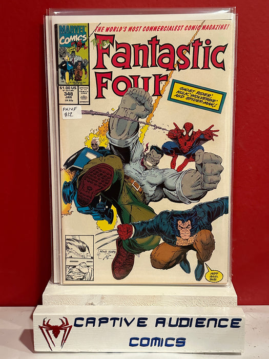 Fantastic Four, Vol. 1 #348 - FN/VF