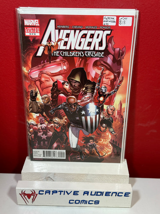 Avengers: The Children's Crusade #9 - Hulkling and Wiccon Kiss - NM