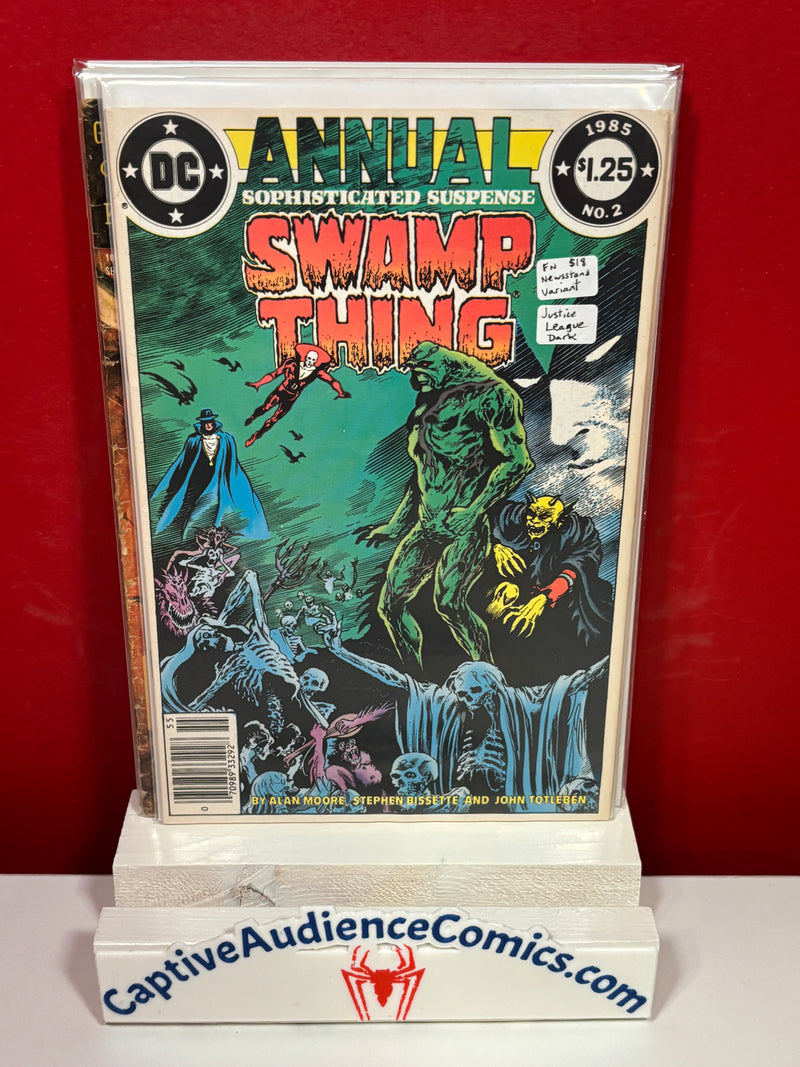 Swamp Thing, Vol. 2 Annual #2 - Newsstand Variant - Justice League Dark - FN