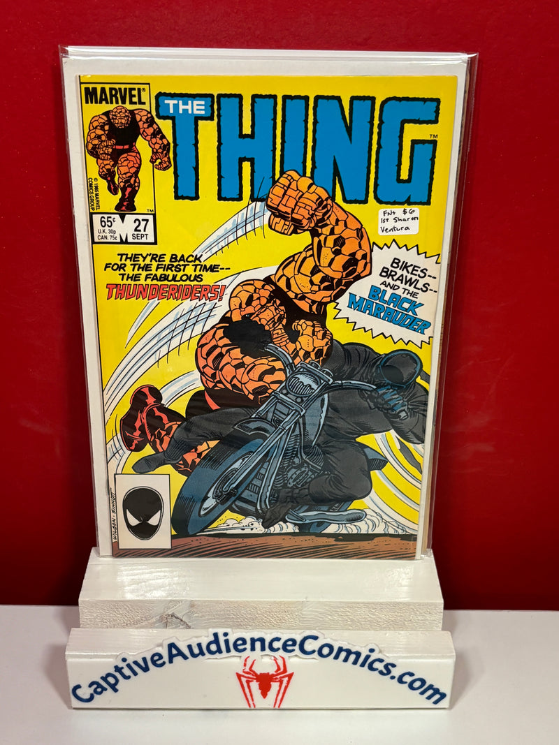 Thing, The Vol. 1 #27 - 1st Sharon Ventura - FN+
