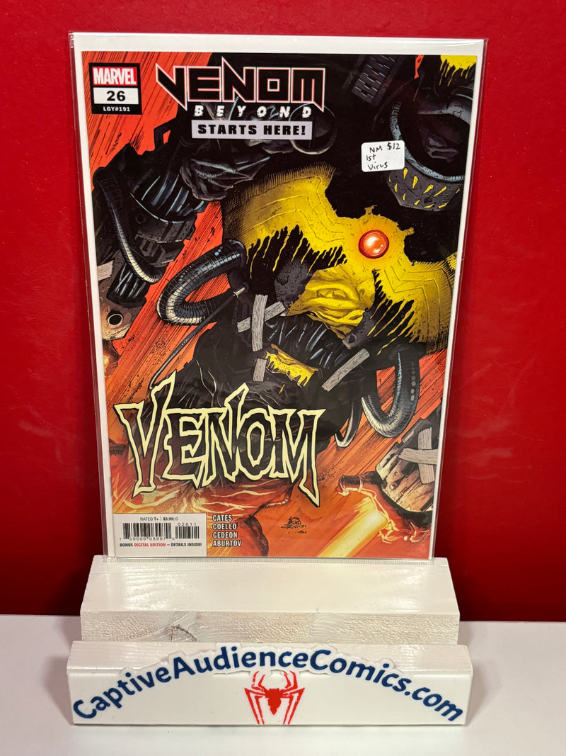 Venom, Vol. 2 #26 - 1st Virus - NM