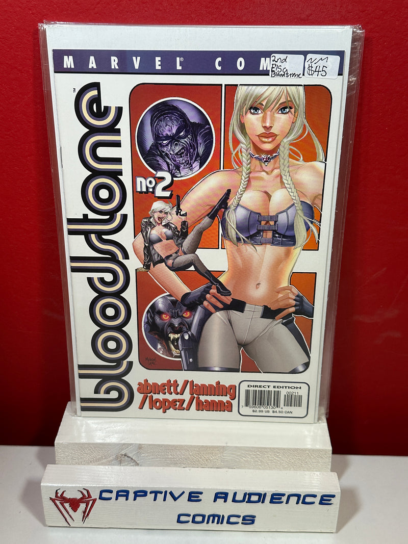 Bloodstone #2 - 2nd Elsa Bloodstone - NM