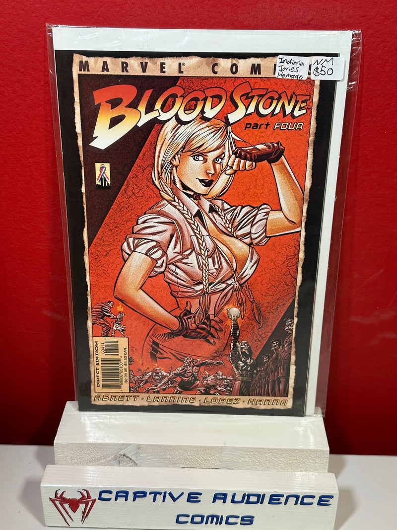 Bloodstone #4 - Indiana Jones Homage - NM