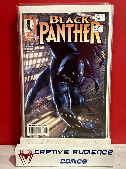 Black Panther, Vol. 3 #1 - 1st Okoye and Dora Milaj - NM-