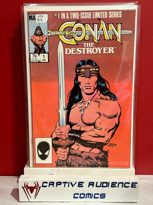 Conan The Destroyer #1 - VF+