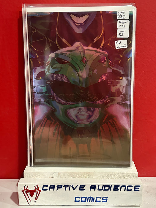 Mighty Morphin Power Rangers #51 - Foil Variant - NM