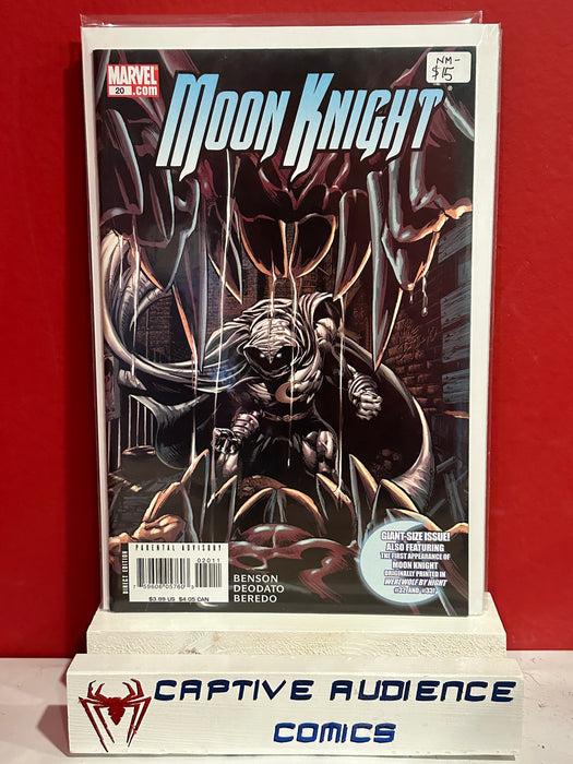 Moon Knight, Vol. 5 #20 - NM-