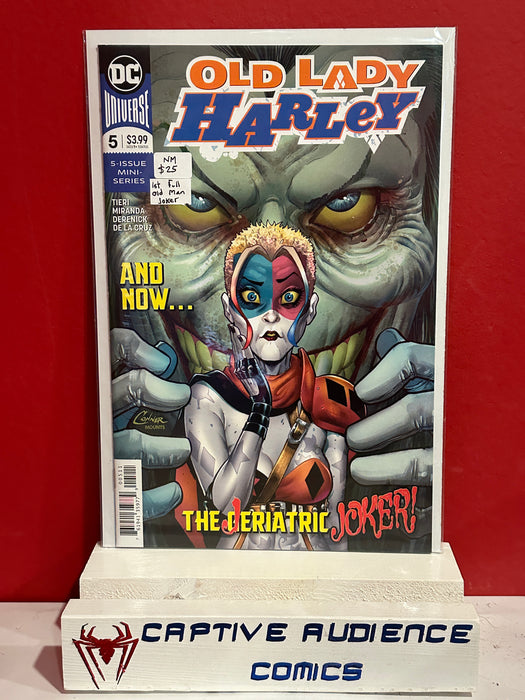 Old Lady Harley #5 - 1st Full Old Man Joker - NM