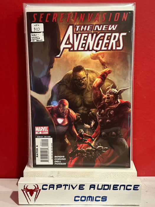 New Avengers, Vol. 1 #40 - Spider-Woman Revealed as Skrull - VF+