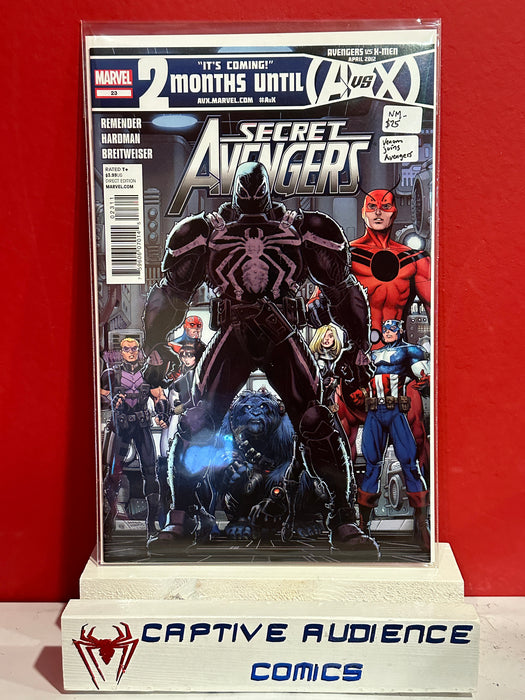 Secret Avengers, Vol. 1 #23 - Venom Joins Avengers - NM-