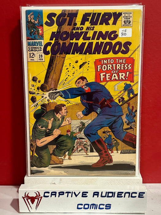 Sgt. Fury and His Howling Commandos #39 - VG