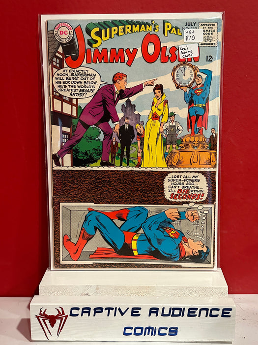 Superman's Pal Jimmy Olsen #110 - Heal Adams Cover - VG+