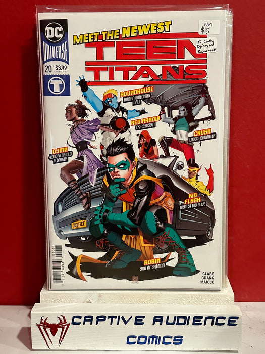 Teen Titans, Vol. 6 #20 - 1st Crush Djinn, and Round House - NM