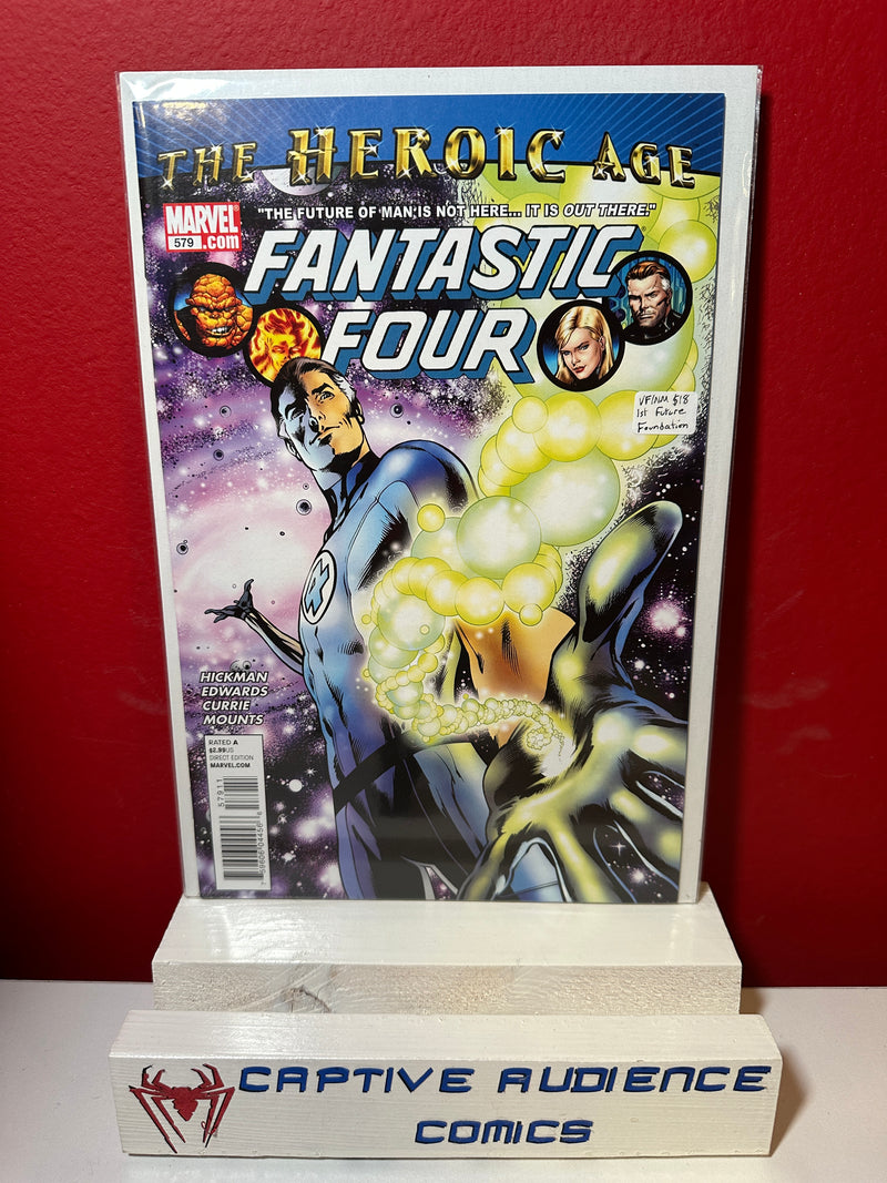 Fantastic Four, Vol. 3 #579 - 1st Future Foundation - VF/NM