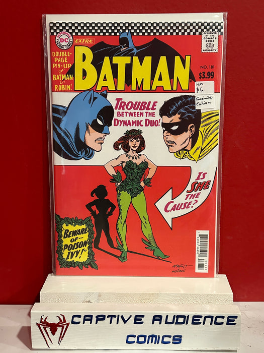 Batman, Vol. 1 #181 - Facsimile Edition - NM