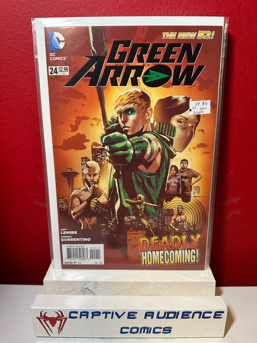 Green Arrow, Vol. 5 #24 - 1st John Diggle - VF