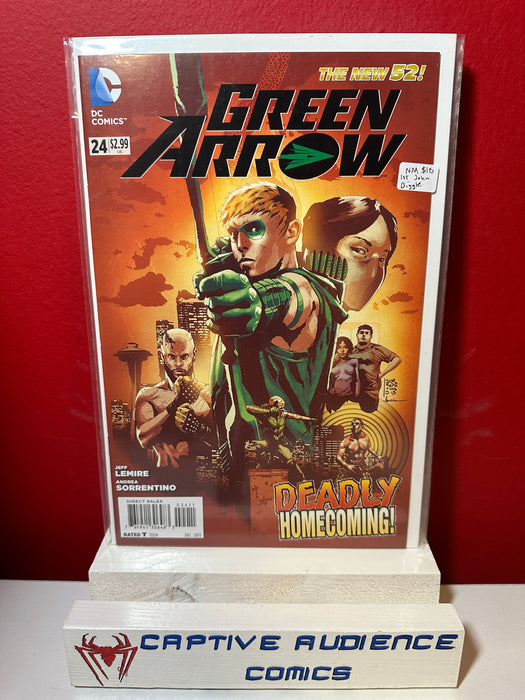 Green Arrow, Vol. 5 #24 - 1st John Diggle - NM