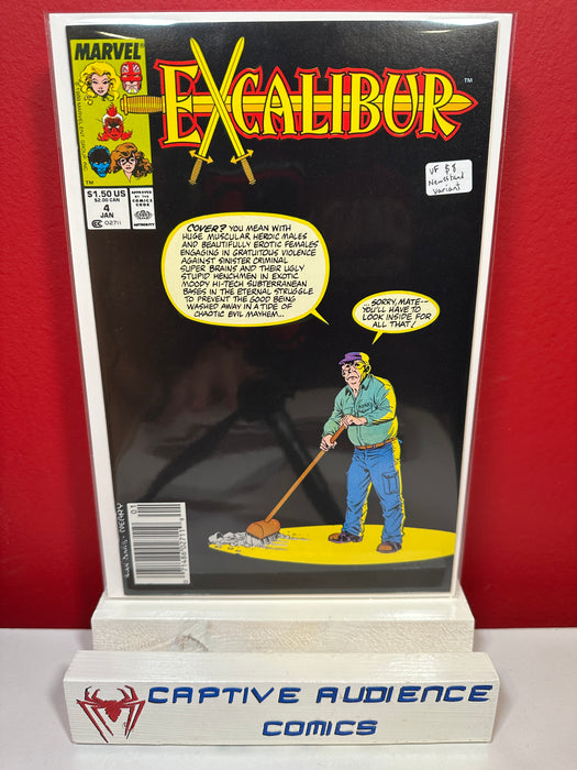 Excalibur, Vol. 1 #4 - Newsstand Variant - VF