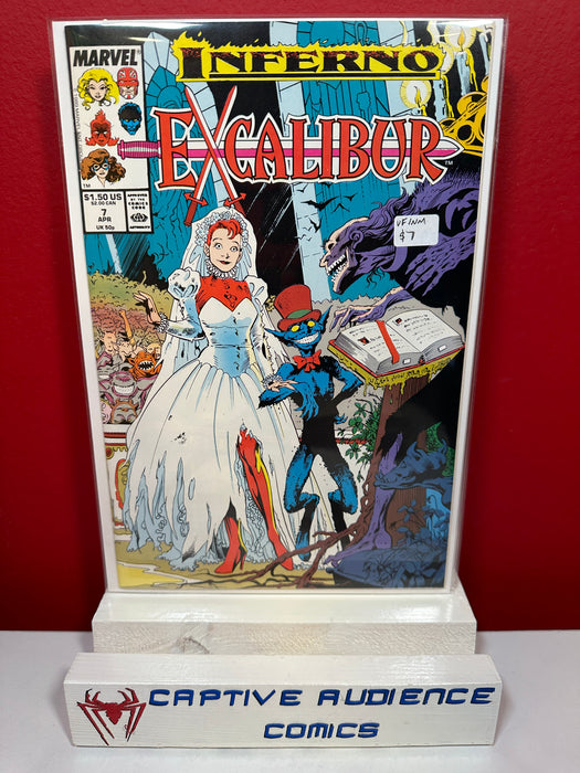 Excalibur, Vol. 1 #7 - VF/NM