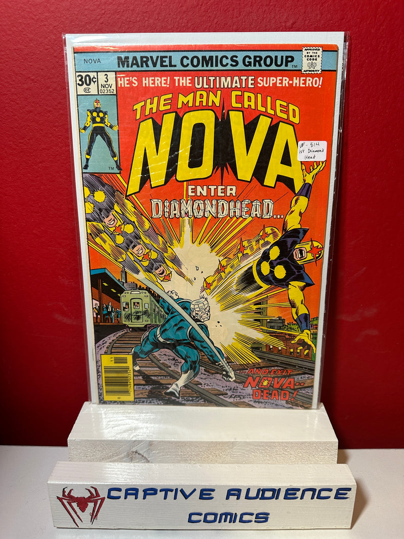 Nova, Vol. 1 #3 - 1st Diamond Head - VF-
