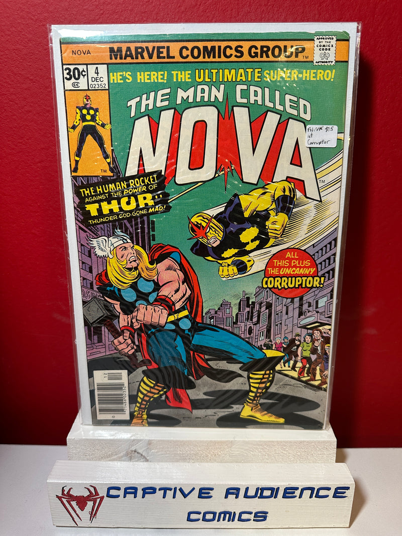 Nova, Vol. 1 #4 - 1st Corruptor - FN/VF