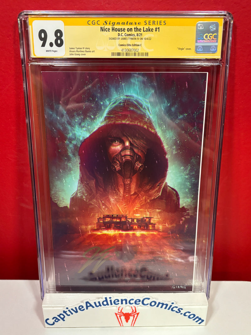 Nice House on the Lake #1 - John Giang Virgin Signed James Tynion - CGC 9.8