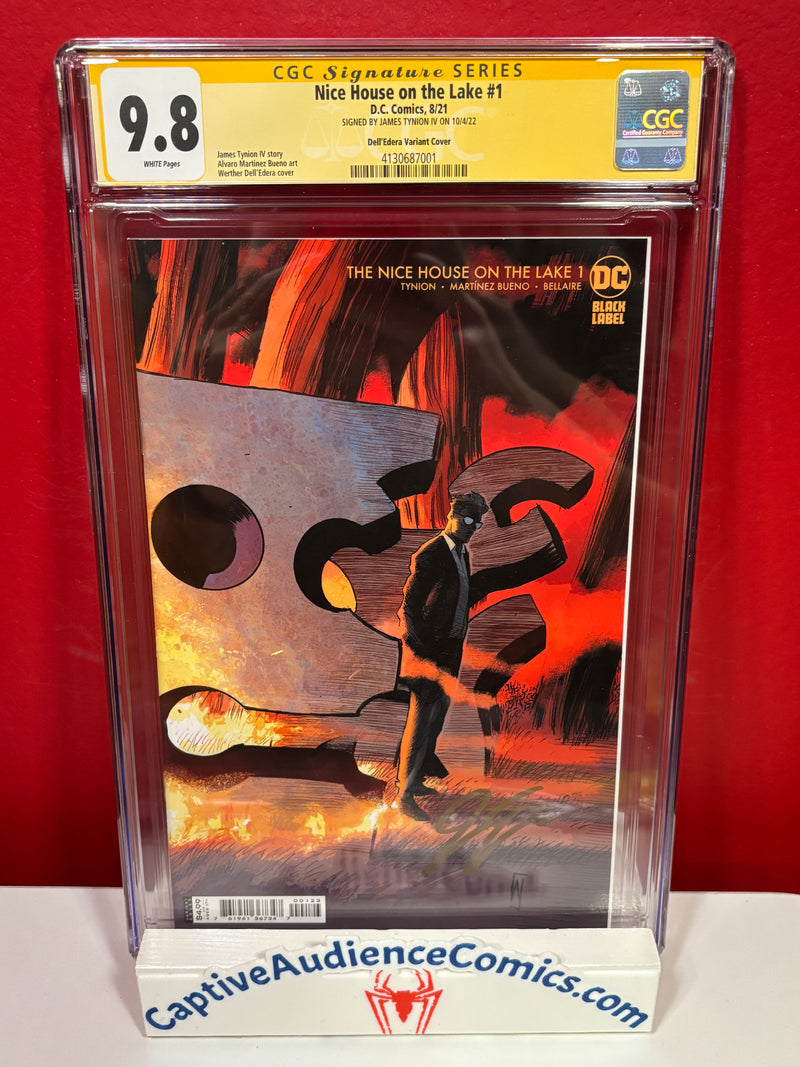 Nice House on the Lake #1 - Dell'Edera Minimal Signed James Tynion - CGC 9.8