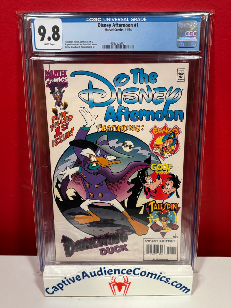 Disney Afternoon #1 - CGC 9.8