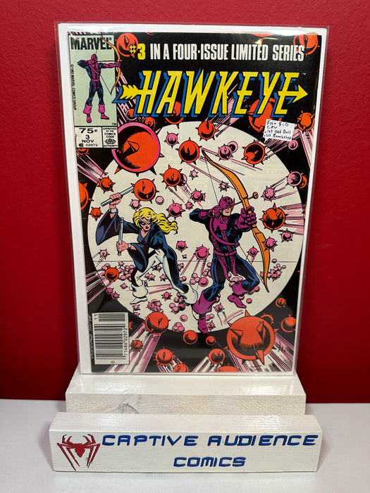 Hawkeye, Vol. 1 #3 - CPV 1st Oddball 1st Bombshell - FN+